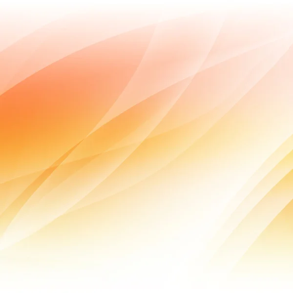 橙色波浪抽象背景设计 — 图库照片