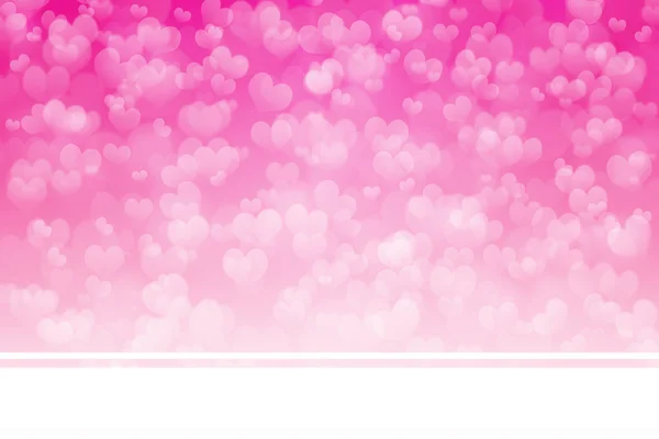 Pink Heart Background — Stock Photo, Image