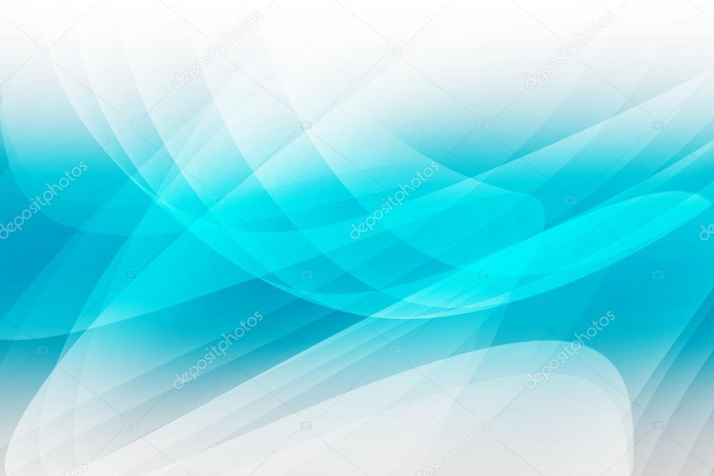 Aqua Light Wave Abstract Background Design