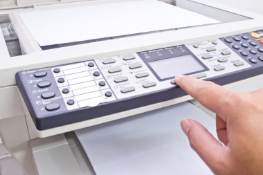 Photocopy machine clipart