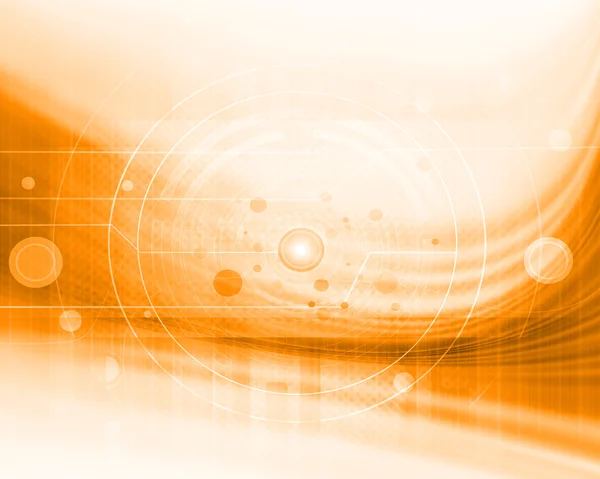Orange futuristisches Hintergrunddesign — Stockfoto