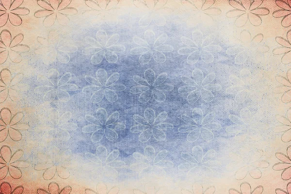 Vintage Pattern Flower Background