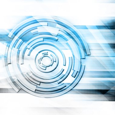 teknoloji mavi ve gri arka plan