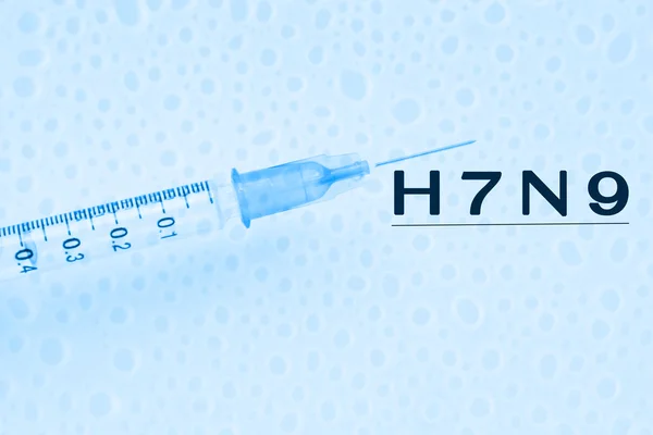 H7N9 Virus,Avian Influenza Concept — Stock Photo, Image