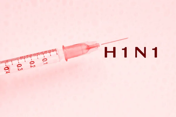 H1N1 Virus,Swine Influenza Concept — Stock Photo, Image