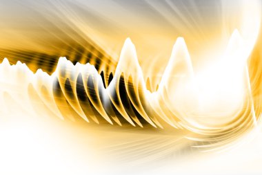 Turuncu fütüristik arka plan