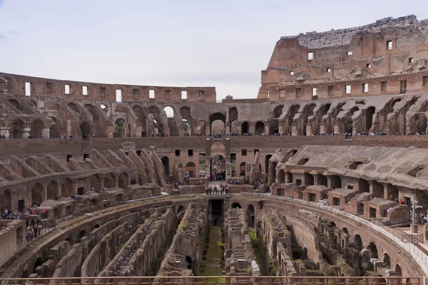 Amphitheatre of the Coliseum in Rome, Italy — Stock Photo, Image