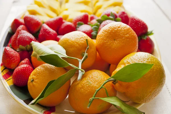 Bandeja de frutas — Foto de Stock