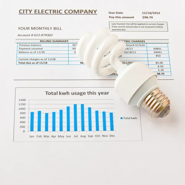 Energie efficiënt huis. — Stockfoto