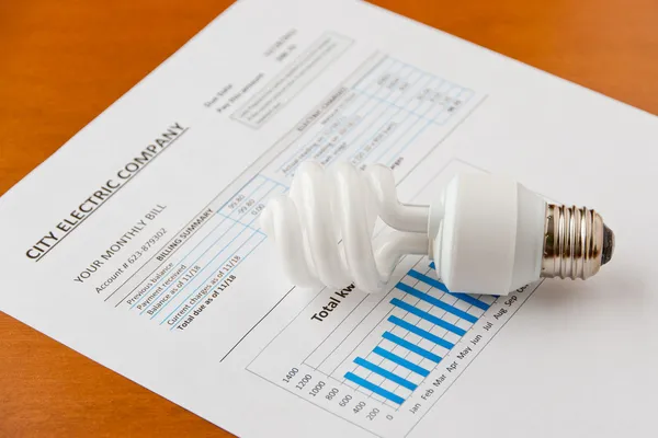 Energie efficiënt huis. — Stockfoto