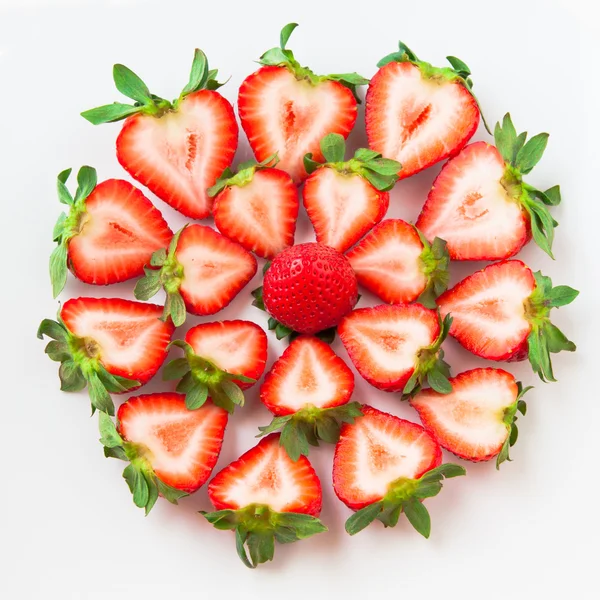 Fresh strawberries — Stock Photo, Image