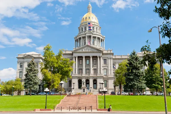 Állam Capitol of Colorado, Denver — Stock Fotó