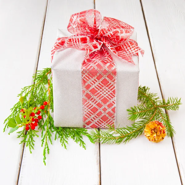 Kerstcadeau — Stockfoto