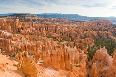 bryce canyon güzel kaya oluşumu.