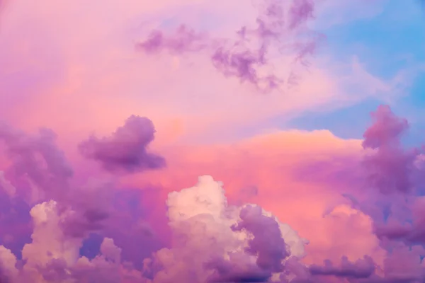 Nuvole colorate — Foto Stock