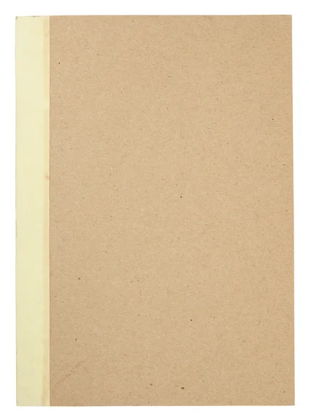 Páginas de livro vazias isoladas em branco com caminho de recorte — Fotografia de Stock