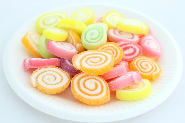 Fargerik Jelly Candy – stockfoto