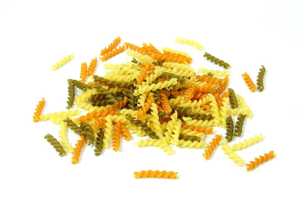 Pasta white background — Stock Photo, Image