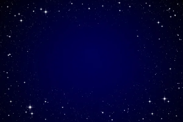 Αστέρια στον νυχτερινό ουρανό — Φωτογραφία Αρχείου