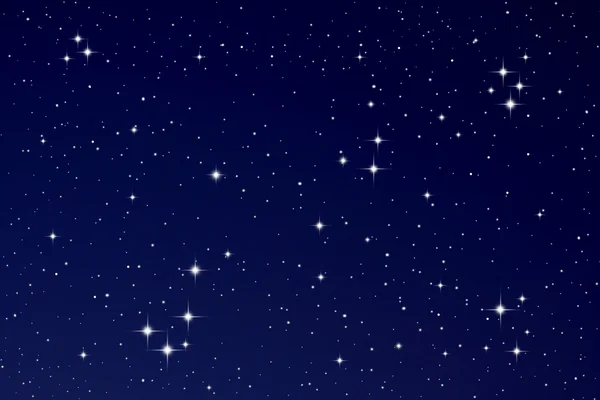 Stars in the night sky — Stock Photo, Image