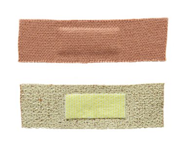 ilk yardım Alçı beyaz zemin üzerine izole