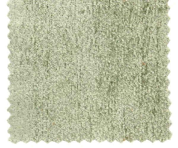 Muestras de textura de muestra de alfombra verde — Foto de Stock