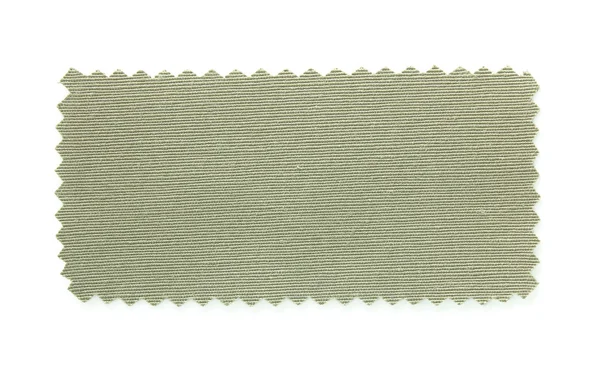 Amostras de amostra de tecido natural isoladas em fundo branco — Fotografia de Stock