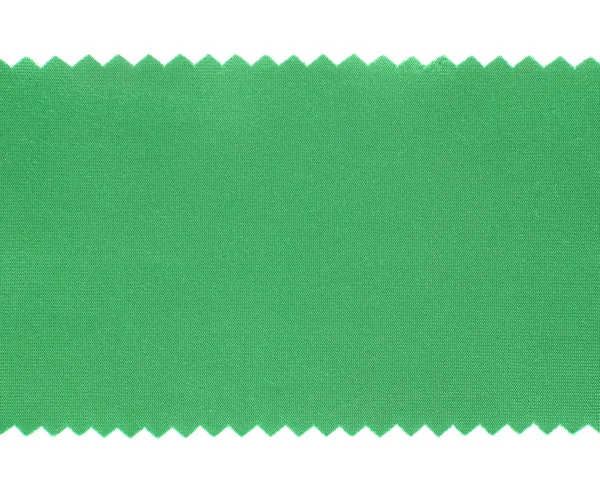 Green fabric swatch samples texture — Stock Photo, Image