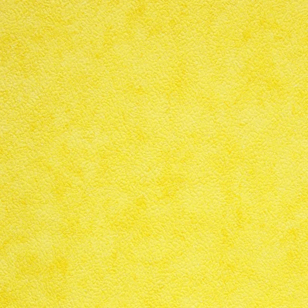 Gelbe Papiertextur für Hintergrund — Stockfoto