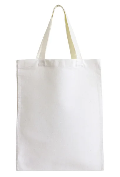 Stofftasche isoliert auf weißem Hintergrund mit Clipping-Pfad — Stockfoto
