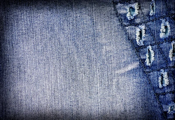 Résumé fond de jeans — Photo