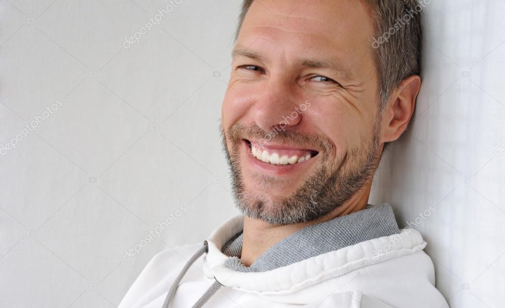 Portrait of smiling man