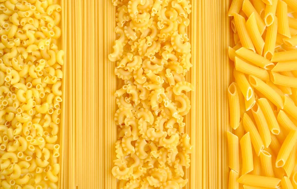 Italian pasta collection background — Stock Photo, Image