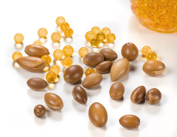 Seeds of argan — Stock Photo, Image