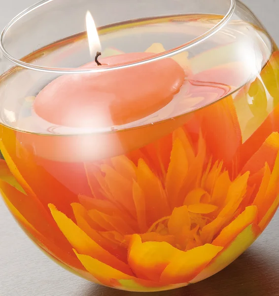 Candle home — Stock Photo, Image