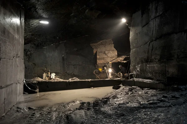 A mine of slate near Genoa, Fontanabuona Valley — Stock Photo, Image