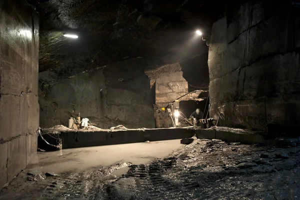 A mine of slate near Genoa, Fontanabuona Valley — Stock Photo, Image