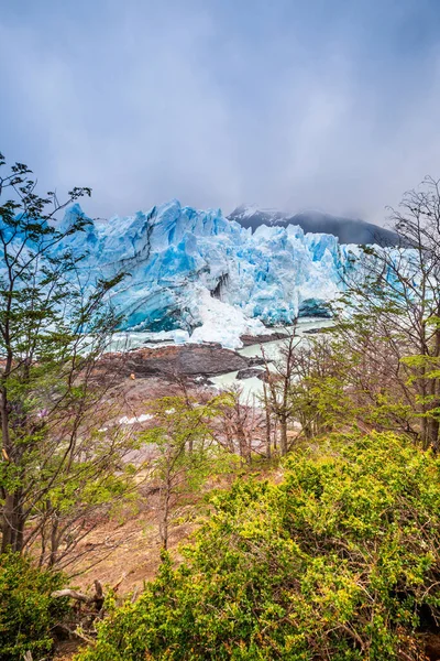 Παγετώνας Perito Moreno Είναι Ένας Παγετώνας Που Βρίσκεται Στο Εθνικό — Φωτογραφία Αρχείου