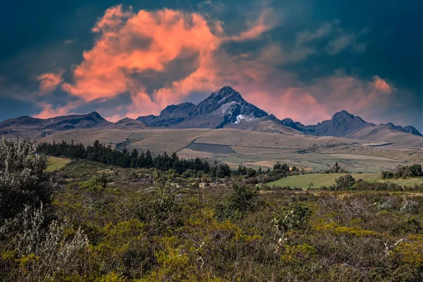 Beautiful View Mountainous Landscape Ecuador South America — Stock Photo, Image