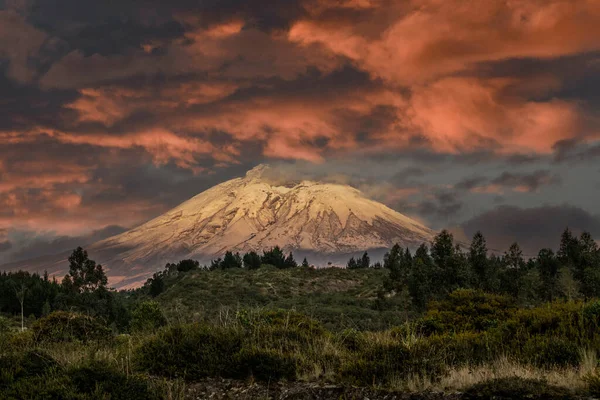 Beautiful Landscape Ecuador Sunset South America — Stock Photo, Image