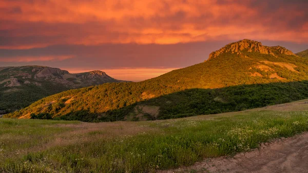 Beau Paysage Afrique Sud Afrique Sud Région Des Montagnes Dragon — Photo