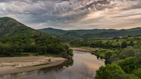 Rodopi Dağları Arda Nehri Ardino Bulgaristan Sonbahar — Stok fotoğraf