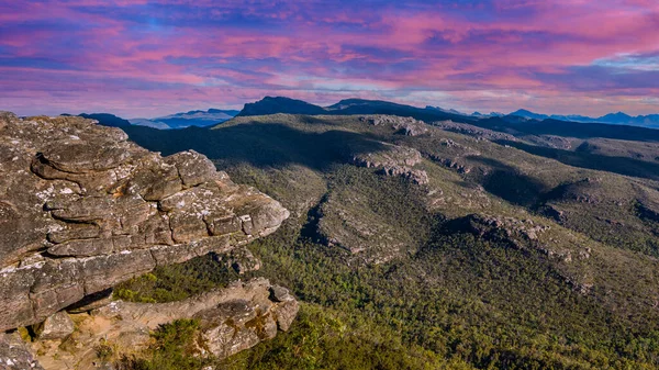 Beautiful Australian Landscape Desert Plains Mountains Rainforests — Stok fotoğraf