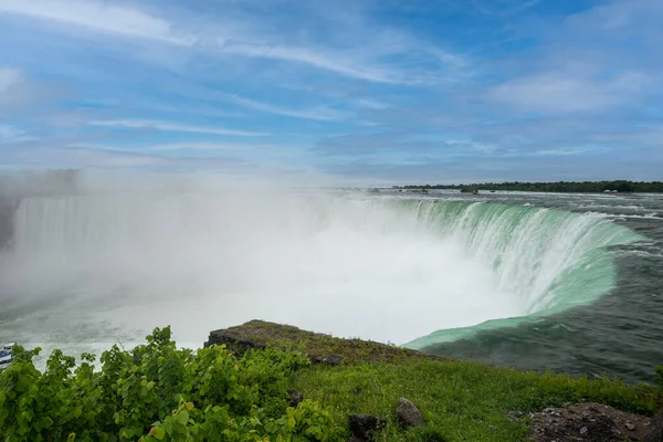 Niagara Valt Tussen Verenigde Staten Canada — Stockfoto