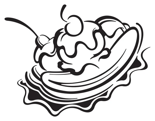 Banana split Stock Vector Image by ©SlipFloat #20876761