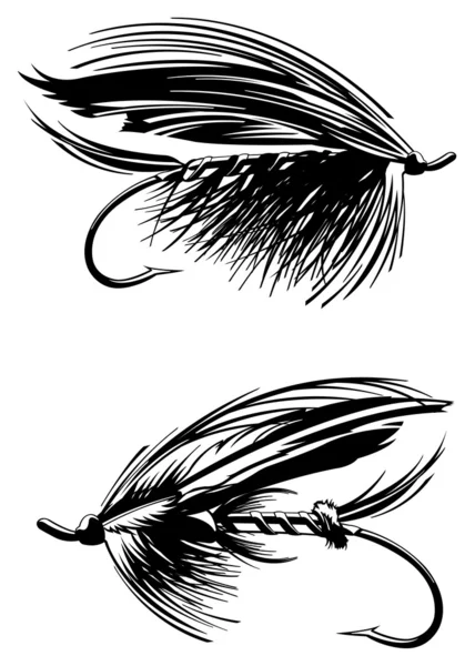 Vliegvissen pictogram Vectorbeelden