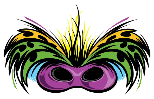 Máscara de Mardi Gras — Vector de stock