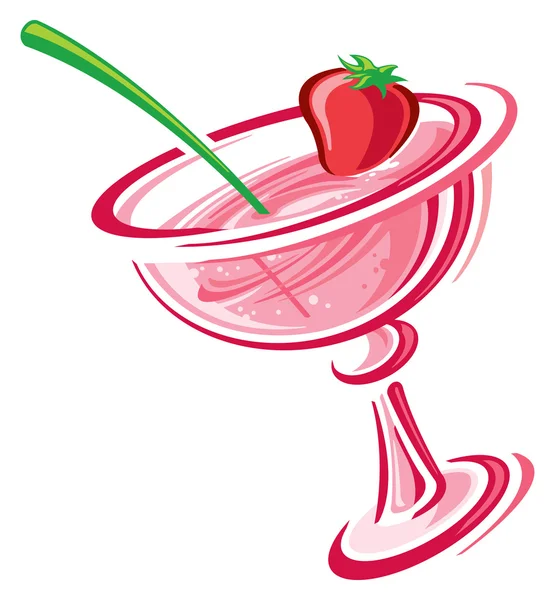 Cocktail — Stock Vector