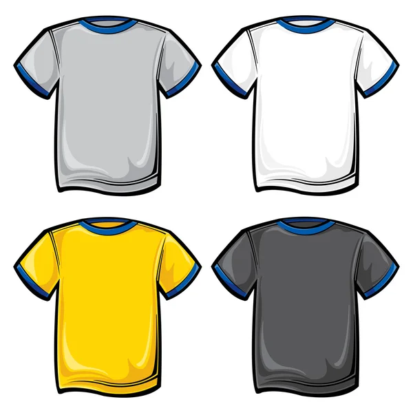 Icone T-shirt — Vettoriale Stock