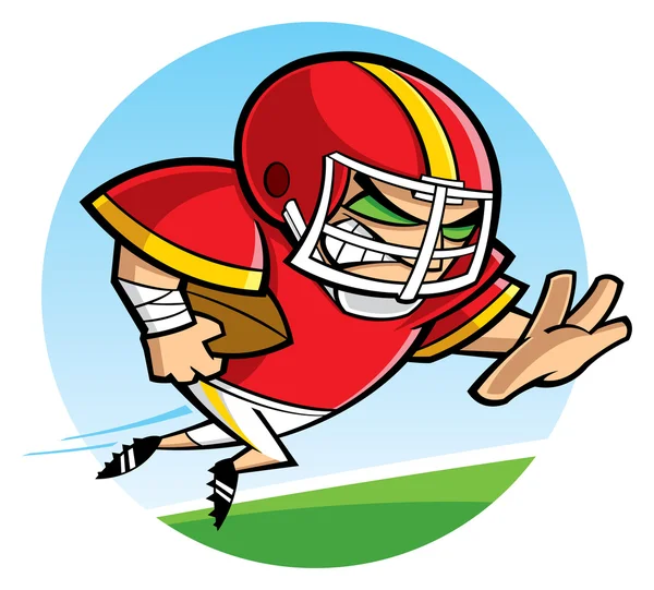 Football player — Stock Vector